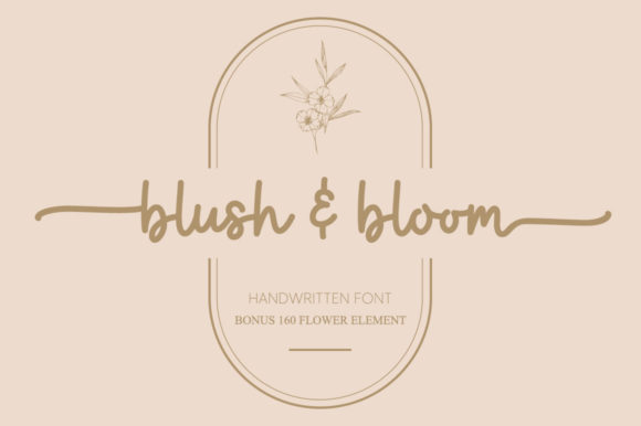 Blush Bloom: A Stylish Script for Every Creative Vision