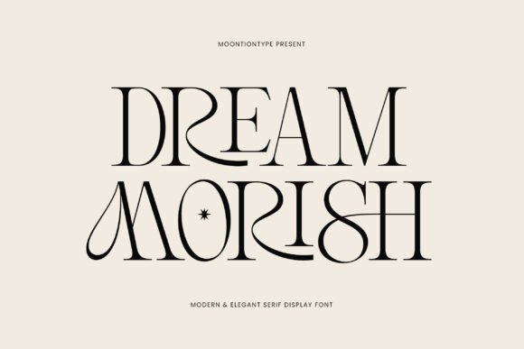 Dream Morish: A Serif Font for Timeless Elegance