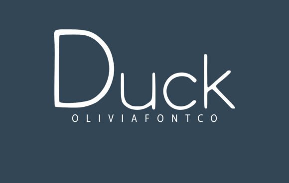 Duck Font