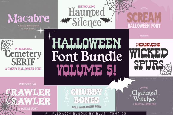 Halloween Bundle Volume 5: A Spooky Collection for Creative Designers