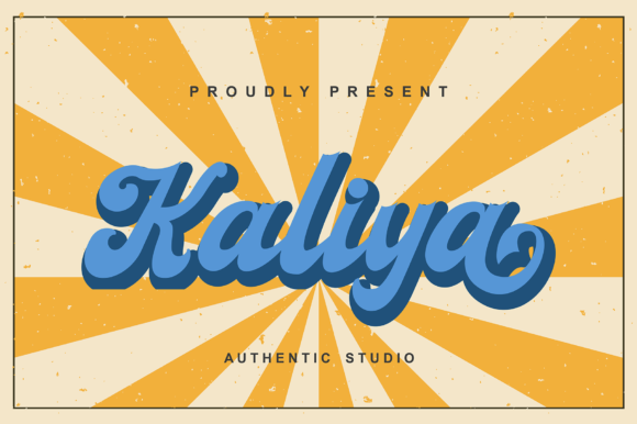Kaliya: A Stylish Handwritten Font