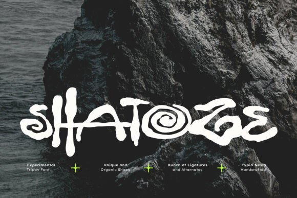 Shatoze: The Bold, Unconventional Font for Experimental Design
