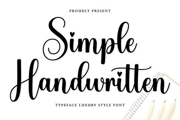 Simple Handwritten: A Soft Touch for Elegant Designs
