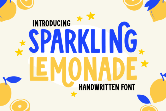 Sparkling Lemonade: A Fresh Take on Typography