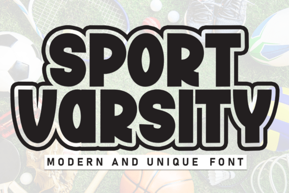 Sport Varsity: A Font That Combines Style and Simplicity