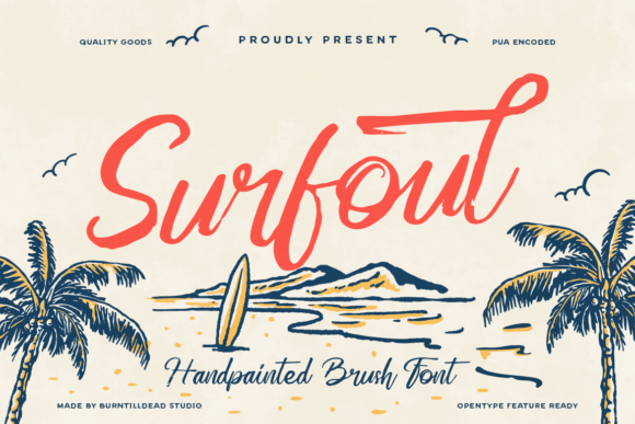 Surfoul: A Brush Font That Brings Summer to Your Designs